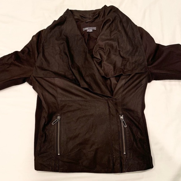 VINCE leather jacket - Picture 1 of 8